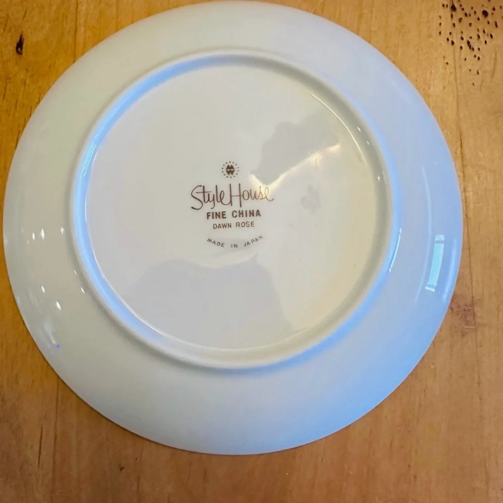 Style House Dawn Rose Vintage / Floral Bread & Butter Plate